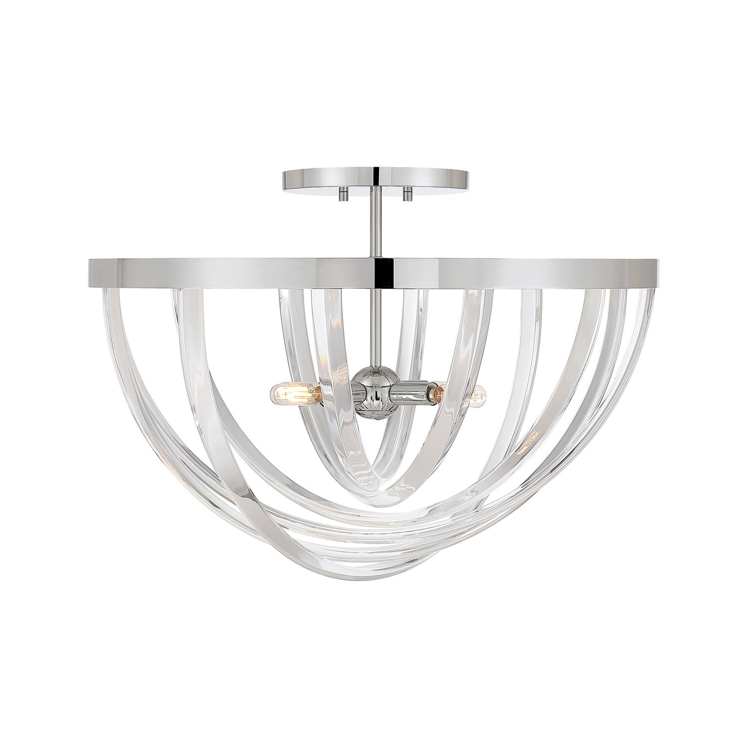 Jennings Four Light Semi-Flush Mount