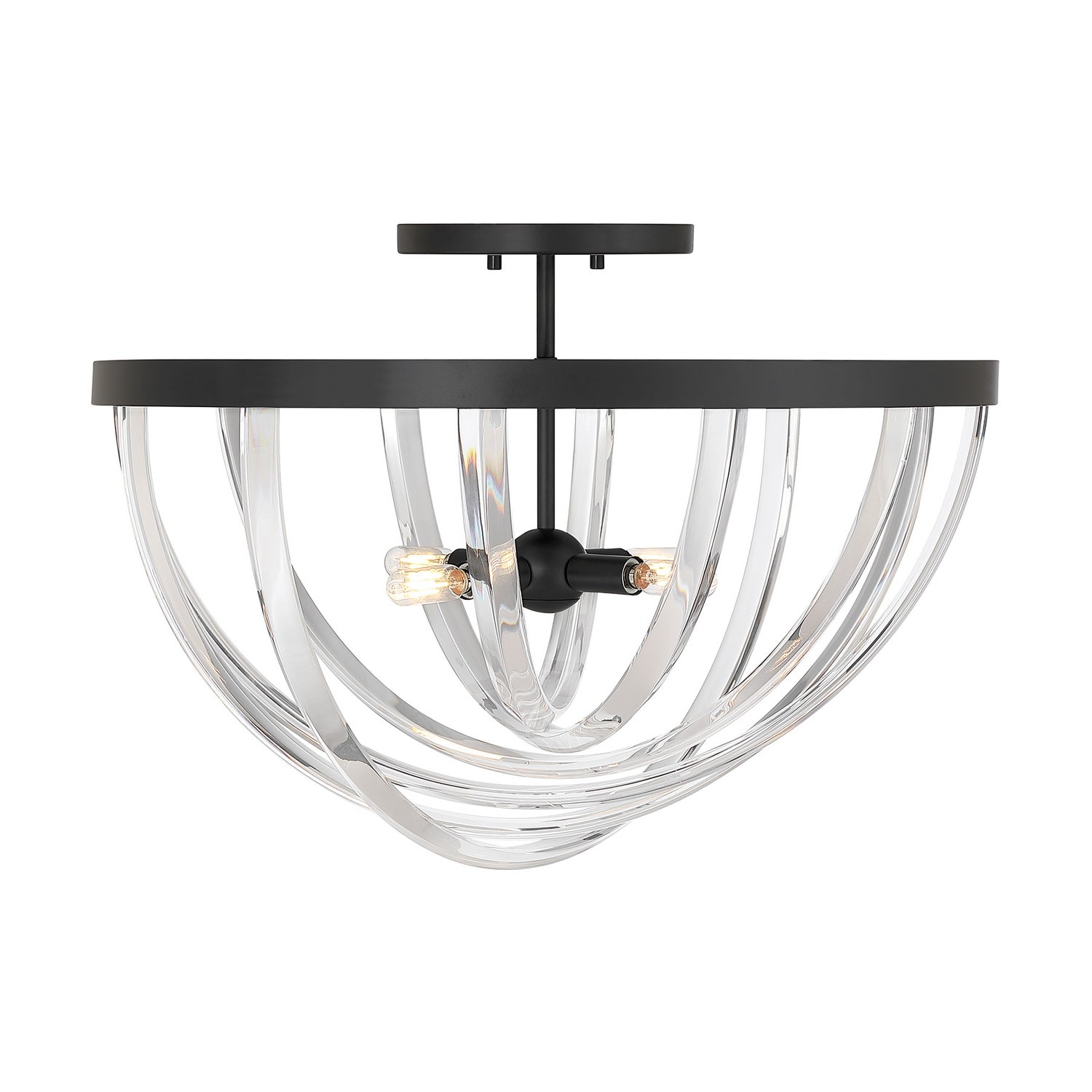 Jennings Four Light Semi-Flush Mount