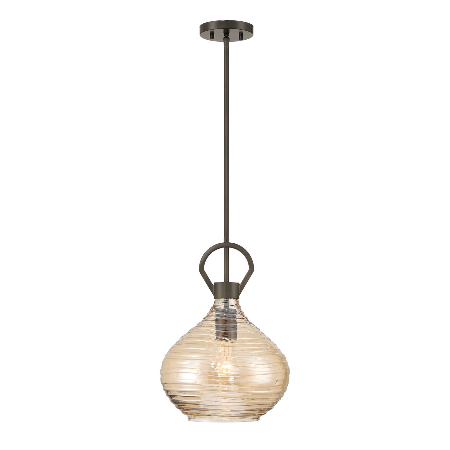 Sheriden One Light Pendant in Mediterranean Bronze