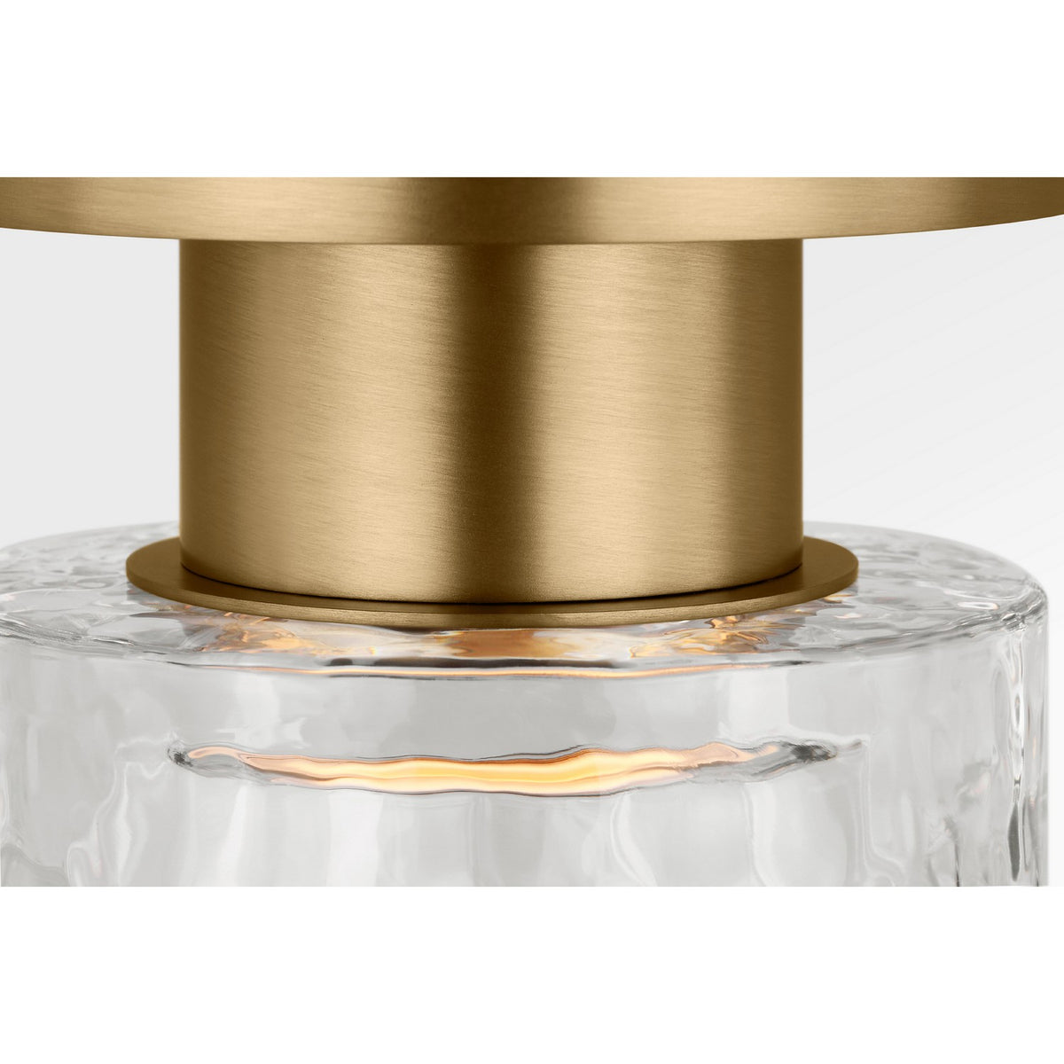 Holsted LED Flush Mount in Estate Brass