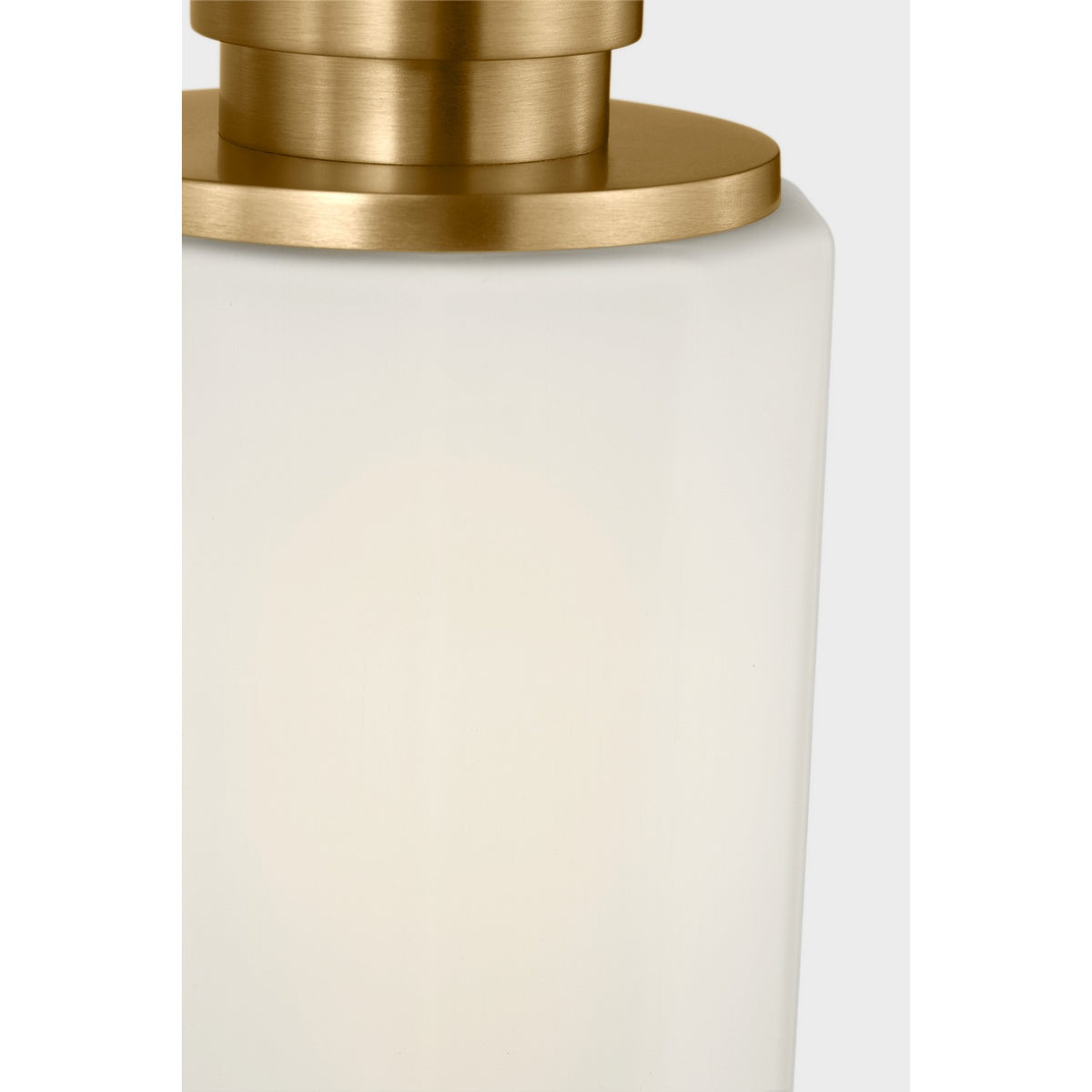 Fairfax One Light Flush Mount in Estate Brass