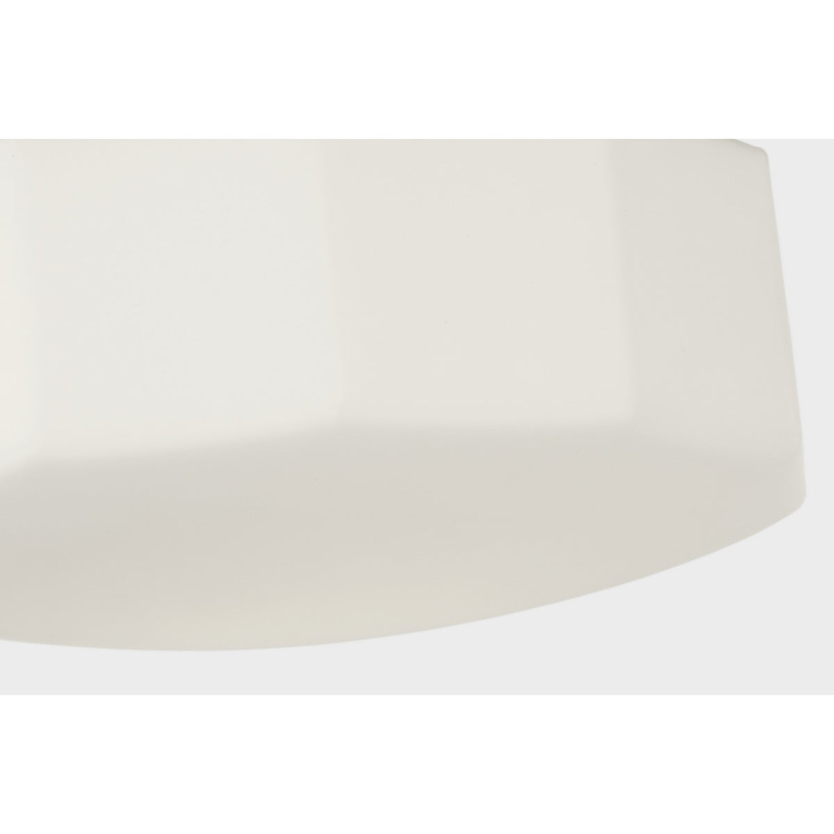 Fairfax One Light Flush Mount in Polished Nickel
