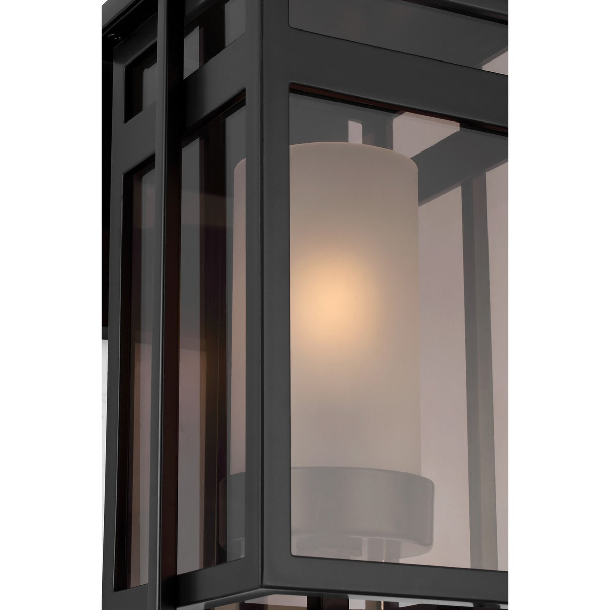Fairhaven One Light Wall Lantern in Truffle