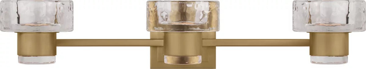 Holsted LED Vanity in Estate Brass