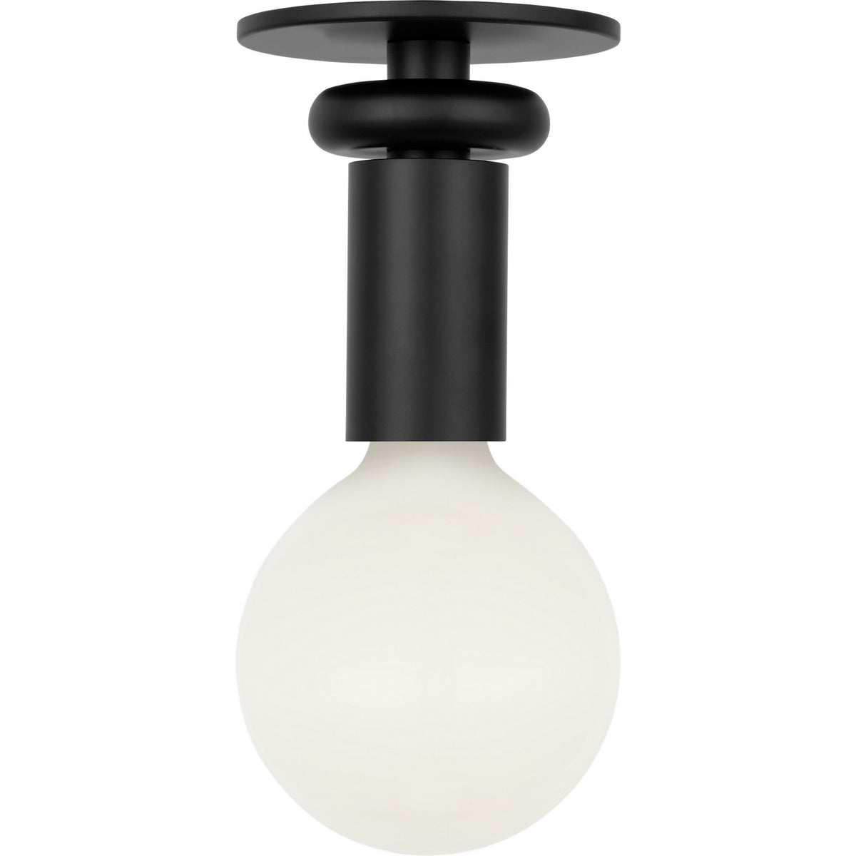 Malcolm One Light Solitaire in Midnight Black