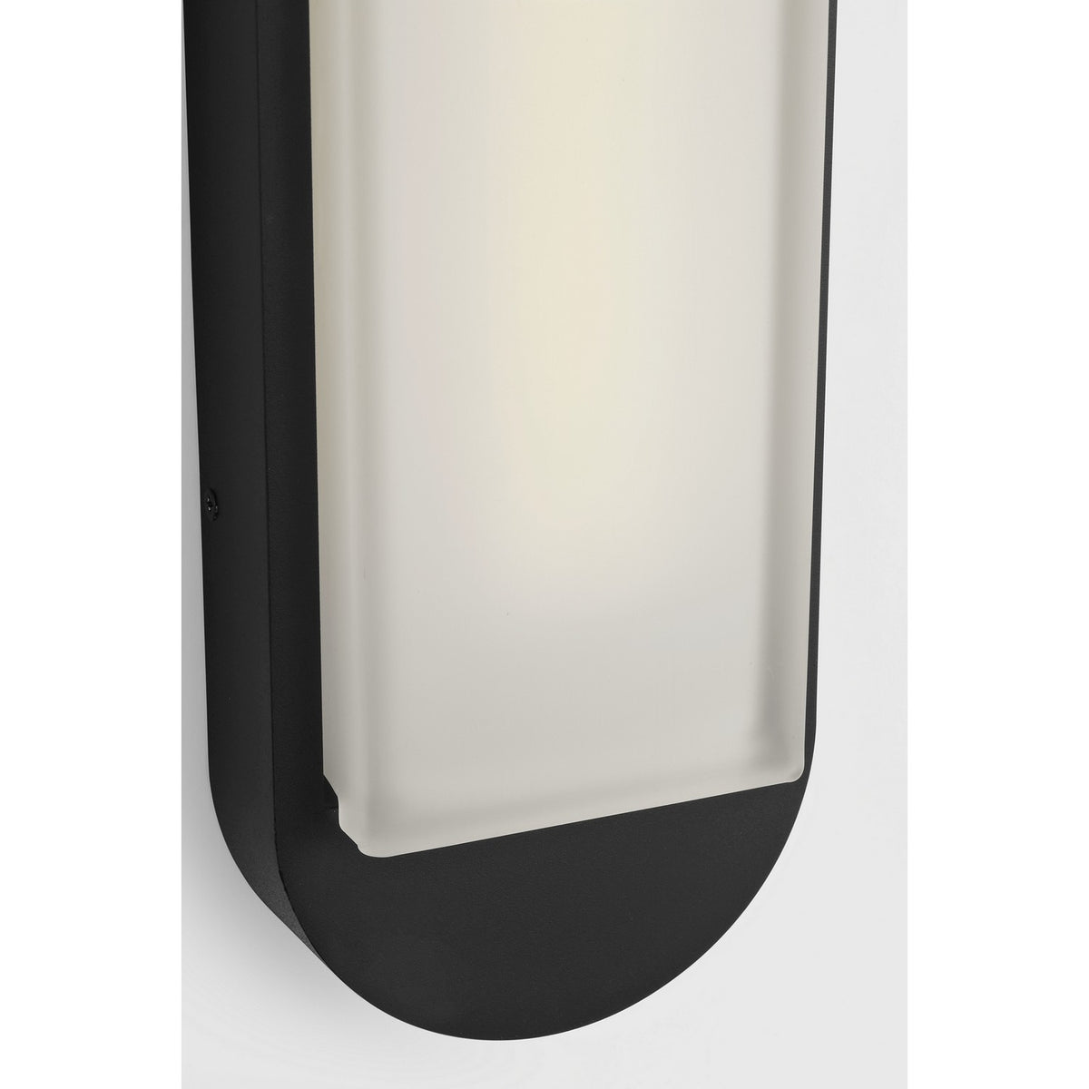 Dante LED Wall Sconce in Textured Black