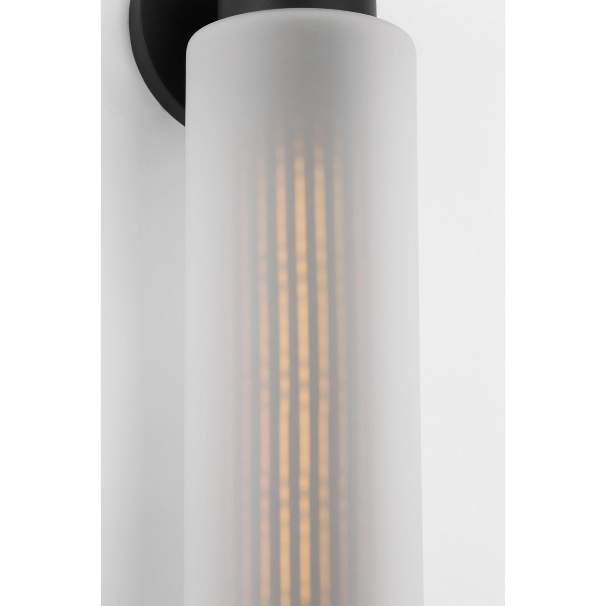 Ridge One Light Outdoor Wall Mount in Textured Black