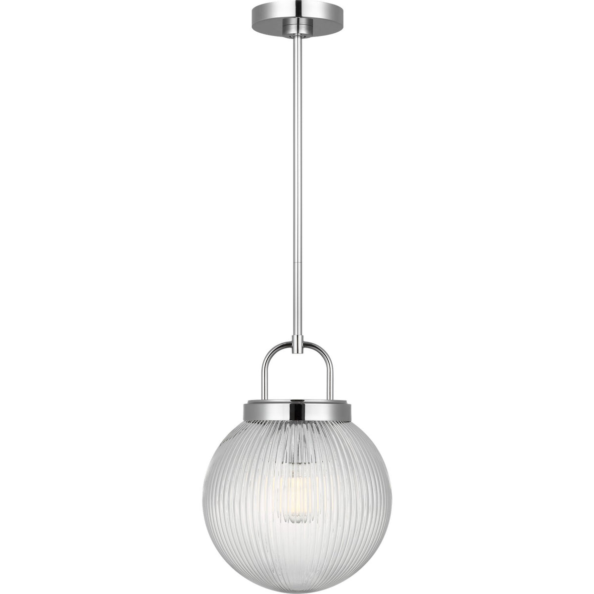 Preston One Light Pendant in Chrome