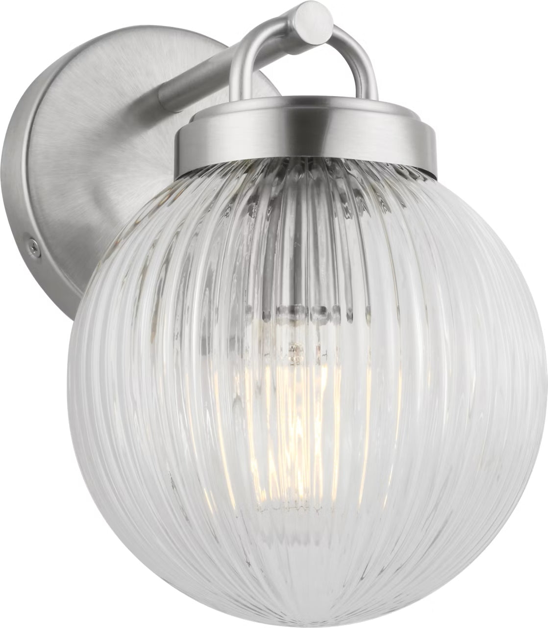 Preston One Light Vanity in Brushed Nickel