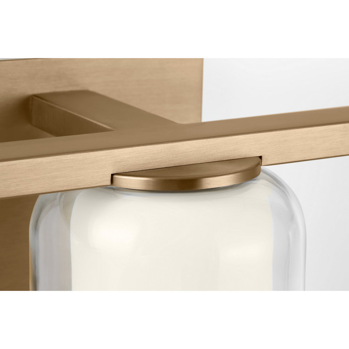 Holden Three Light Vanity in Satin Brass