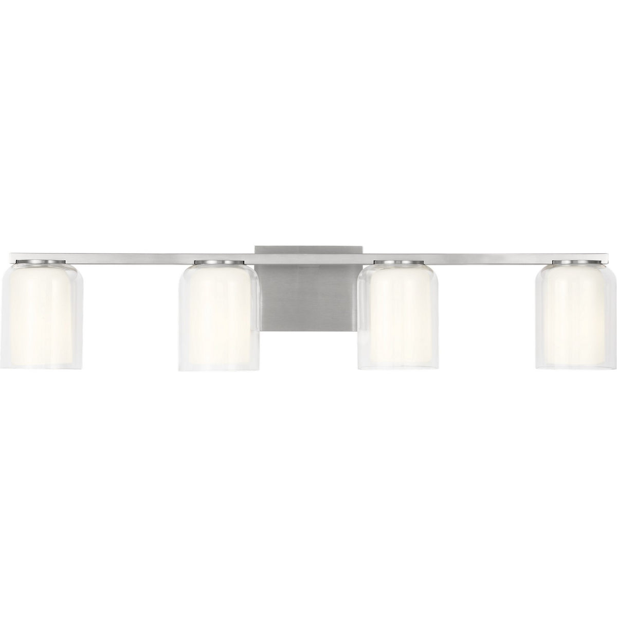 Holden Four Light Vanity in Brushed Nickel