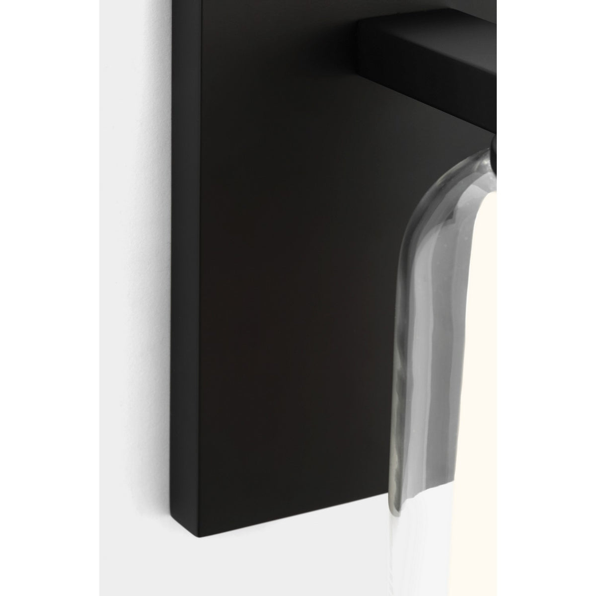 Holden One Light Wall Sconce in Midnight Black