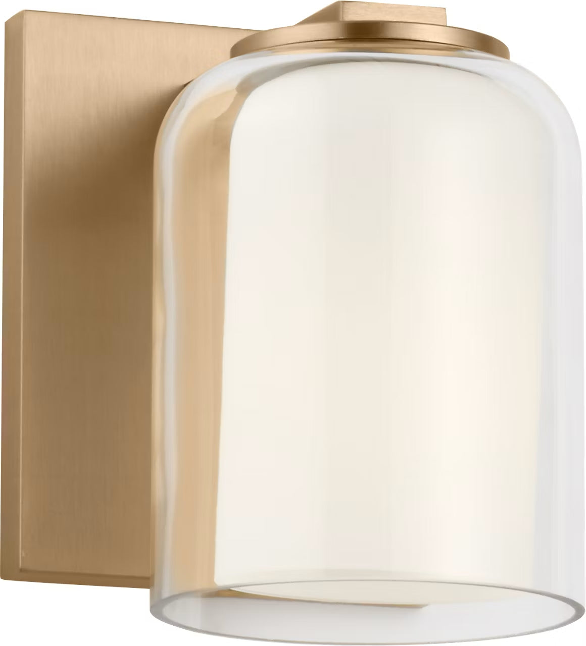 Holden One Light Wall Sconce in Satin Brass
