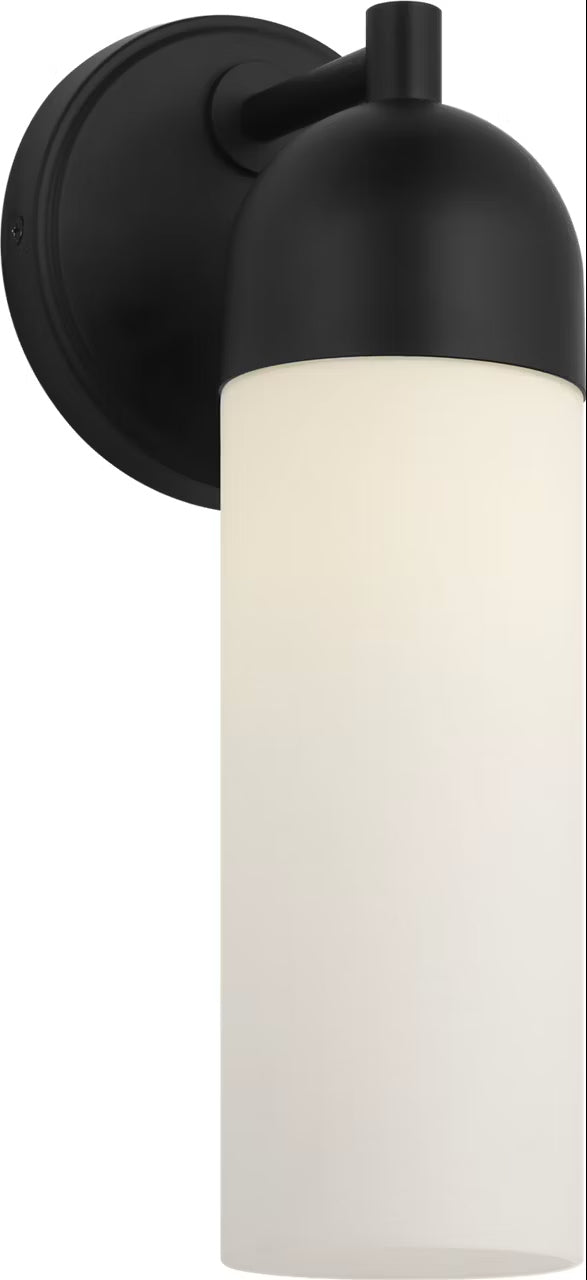 Lawson Two Light Wall Sconce in Midnight Black