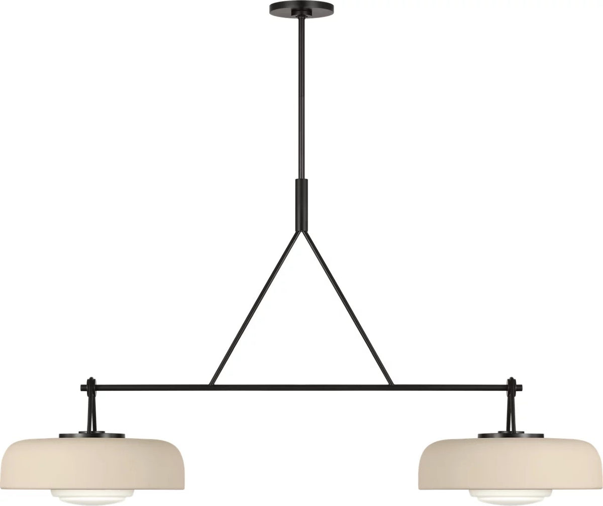 Liora Two Light Linear Chandelier