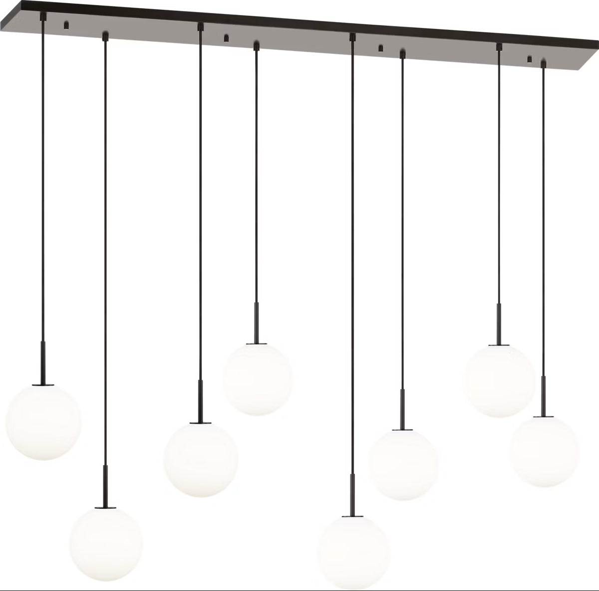 Sorelle Eight Light Linear Chandelier