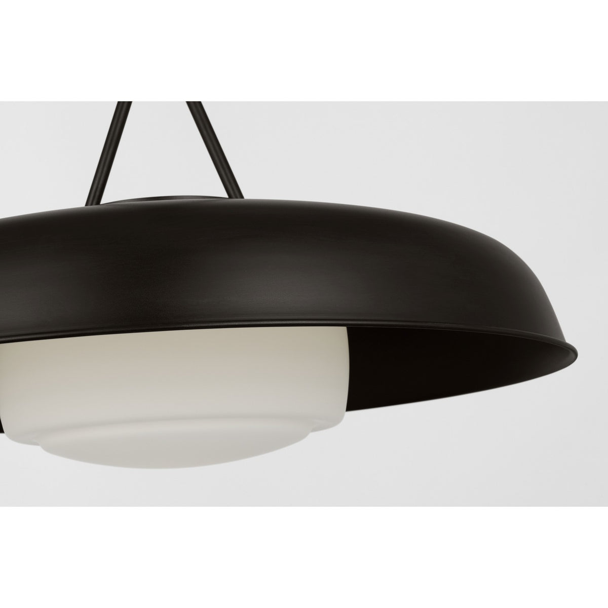 Liora One Light Pendant in Aged Iron