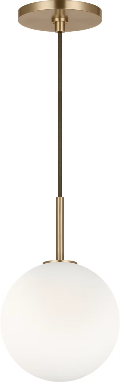 Sorelle One Light Pendant in Estate Brass