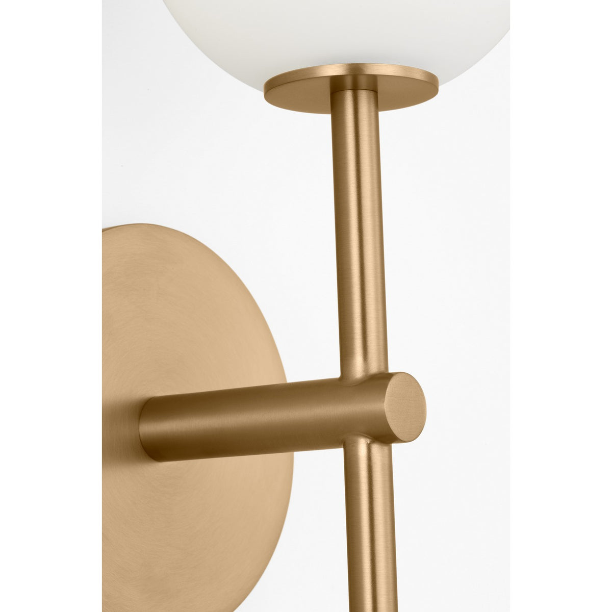 Sorelle Two Light Wall Sconce in Estate Brass