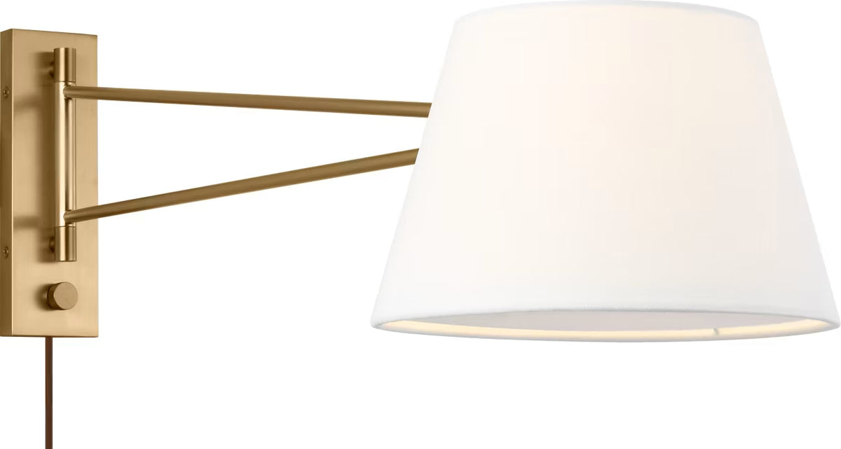 Hale One Light Wall Sconce in Estate Brass