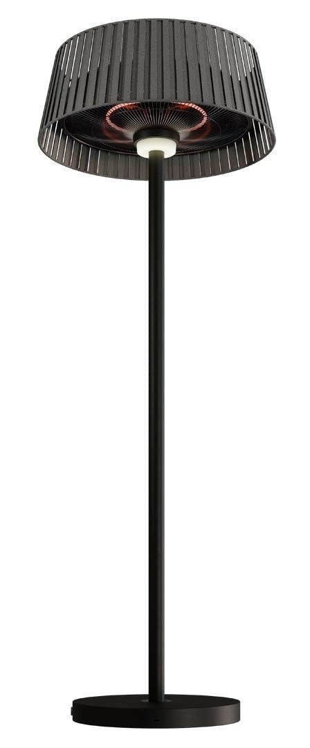 Vellura Freestand Heater in Charcoal Grey