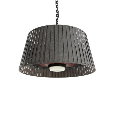 Vellura Pendant Heater in Charcoal Grey