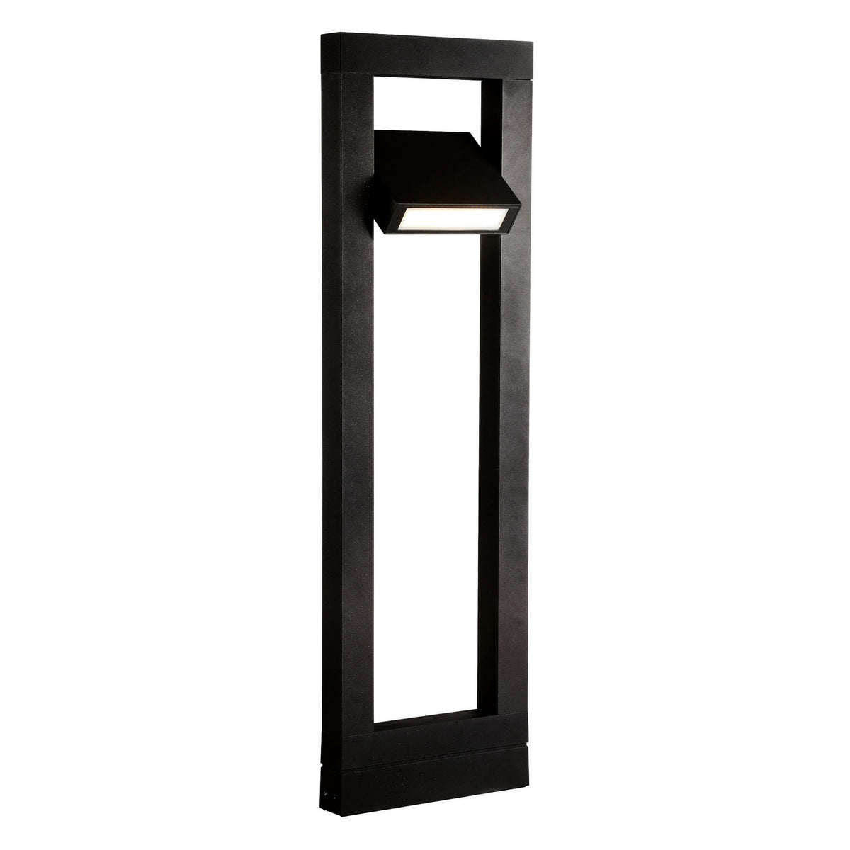 Crois LED Bollard in Black