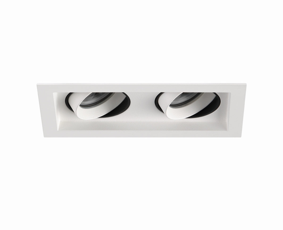 Baby Tango LED Recessed Multiple in White