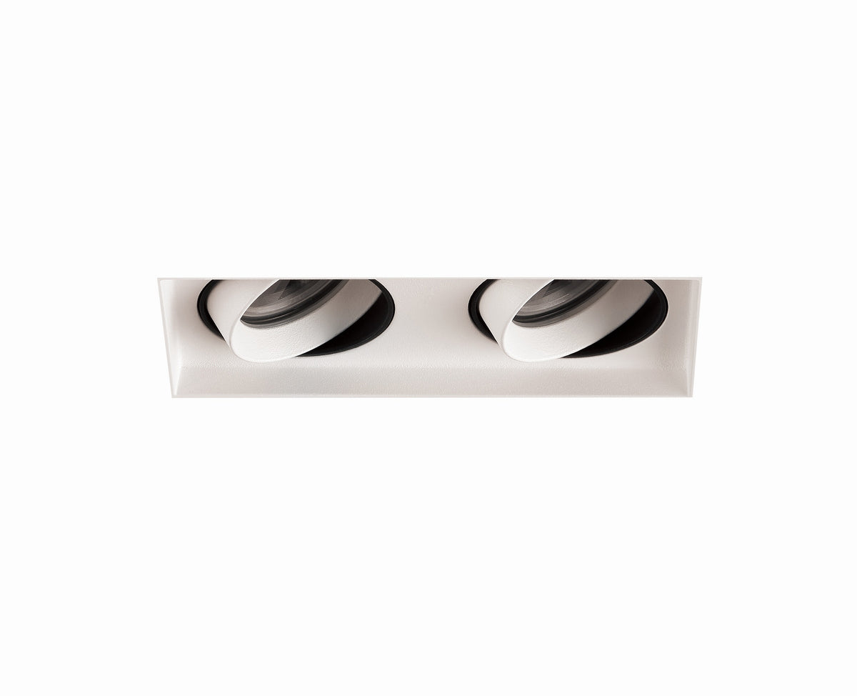 Baby Tango LED Recessed Multiple in White
