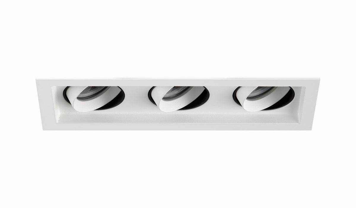Baby Tango LED Recessed Multiple in White