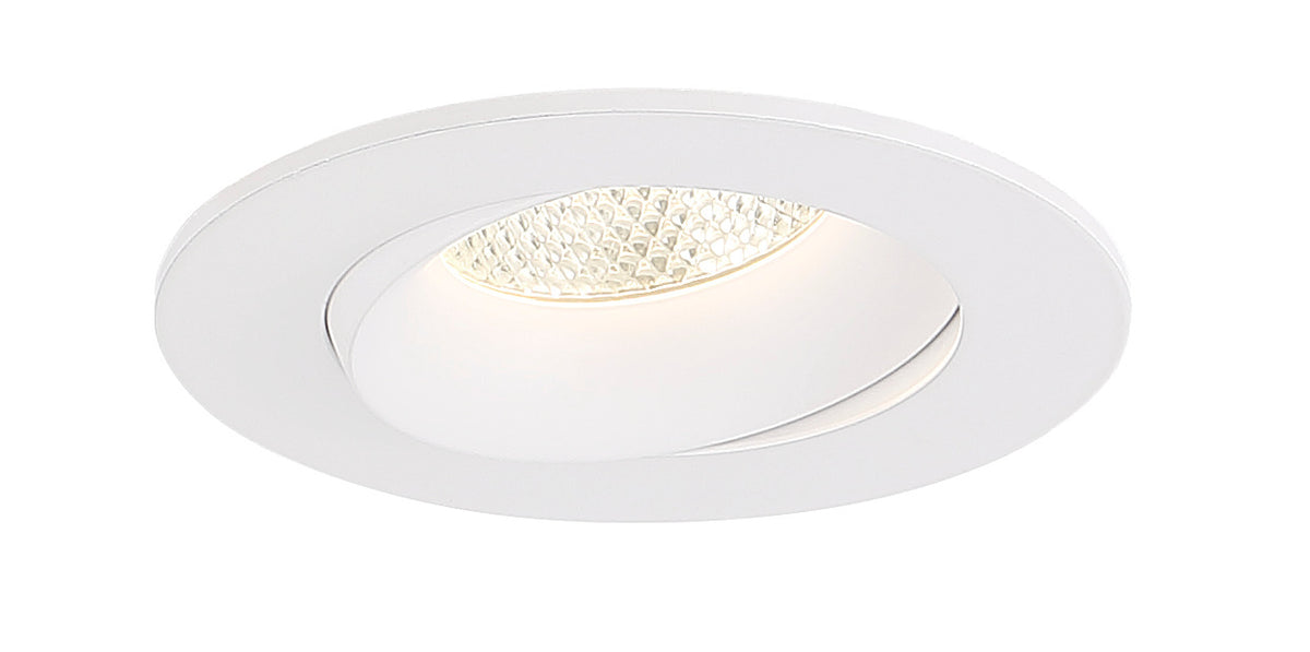 Midway LED Recessed Fixture in White