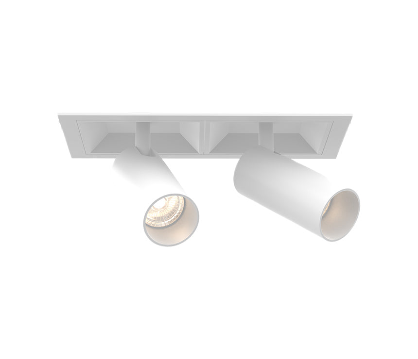 Bravo LED Recessed Multiple in White