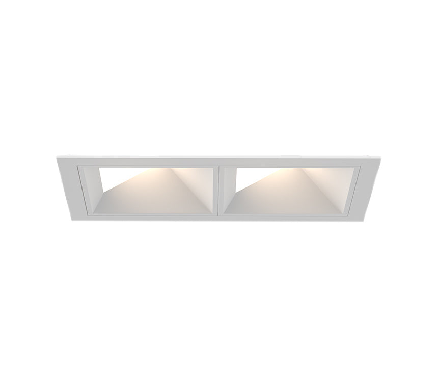 Bravo LED Recessed Multiple in White