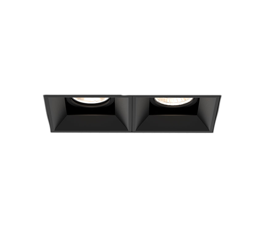 Bravo LED Recessed Multiple in Black