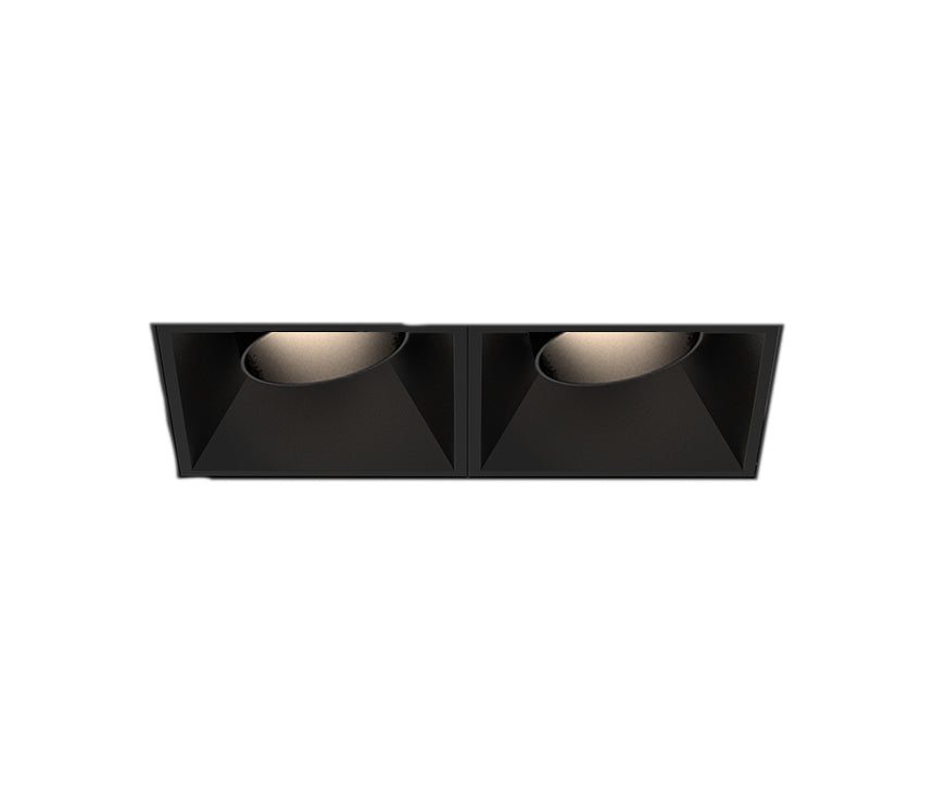 Bravo LED Recessed Multiple in Black