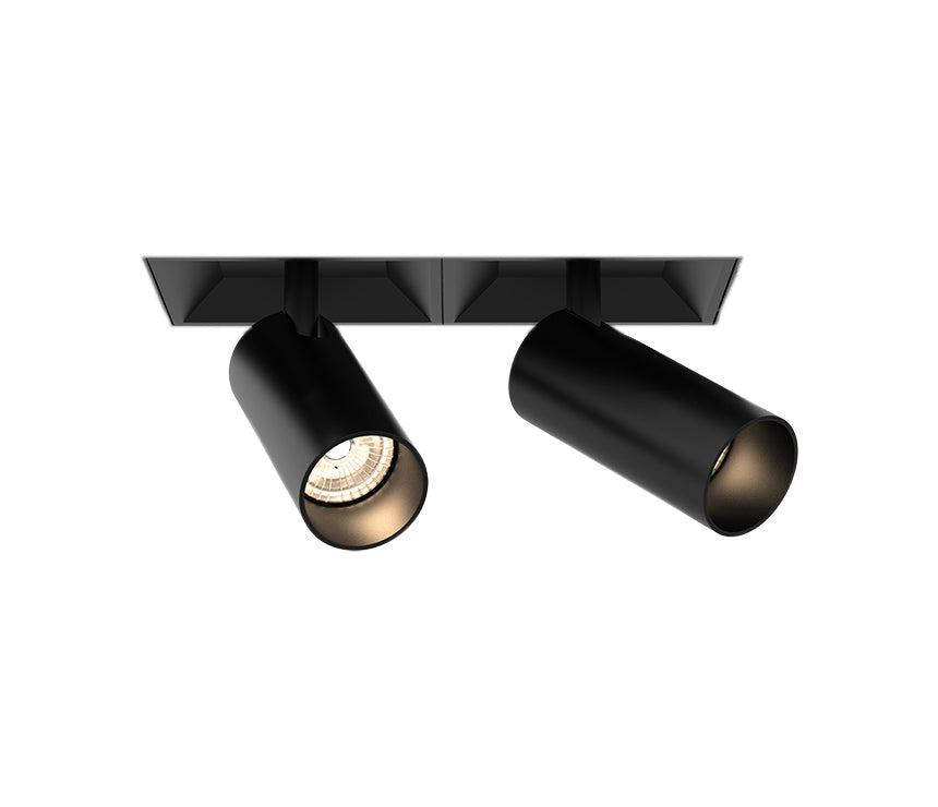 Bravo LED Recessed Multiple in Black