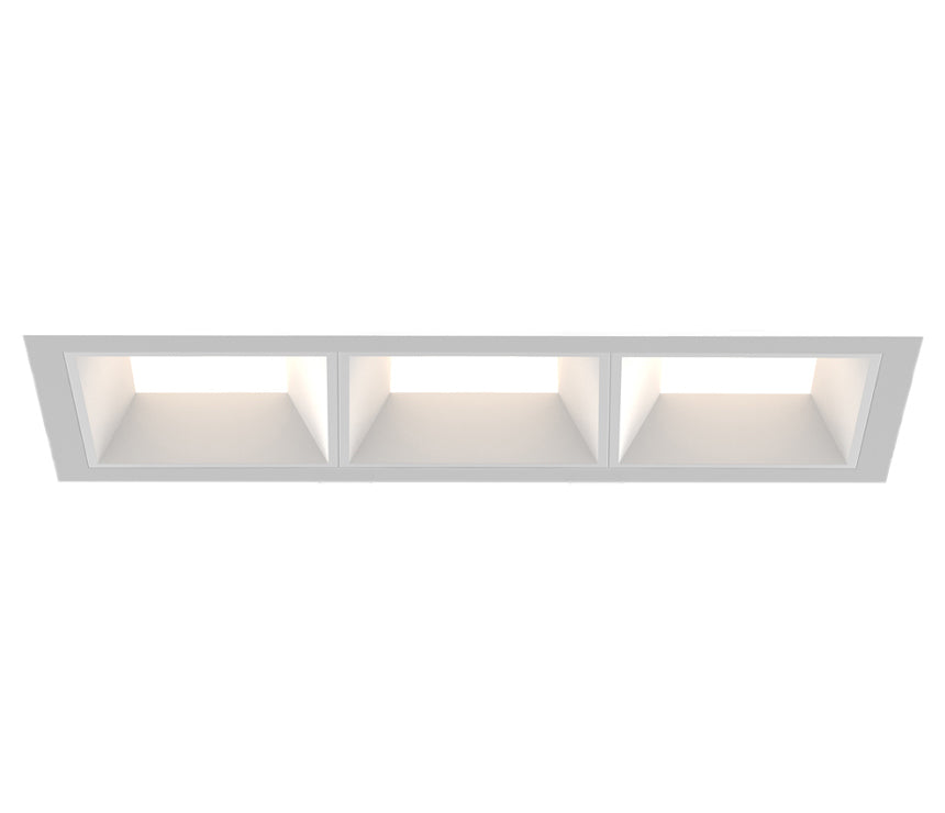 Bravo LED Recessed Multiple in White