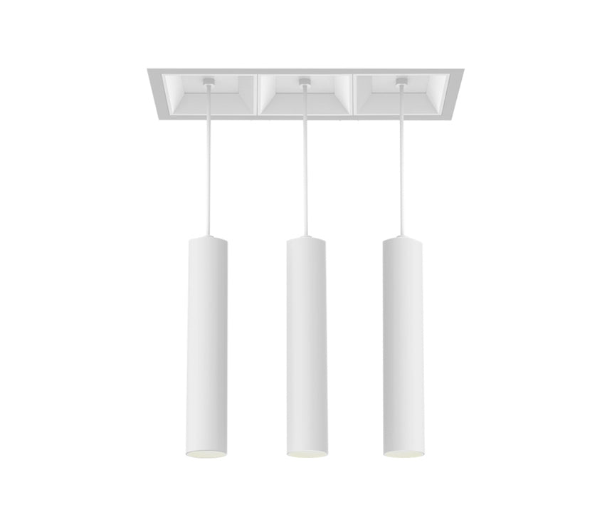 Bravo LED Recessed Multiple in White