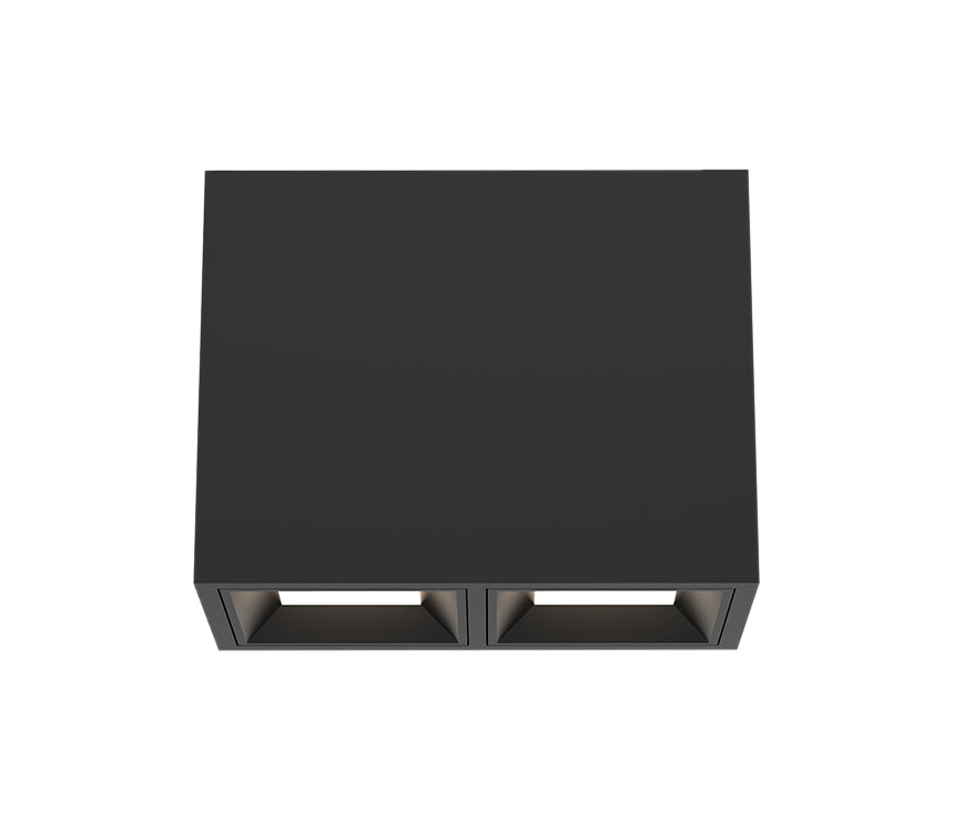 Bravo LED Flushmount in Black