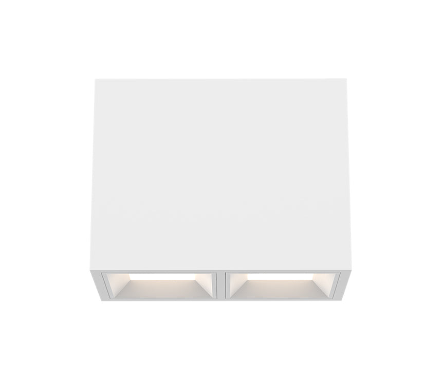 Bravo LED Flushmount in White
