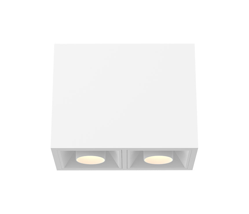 Bravo LED Flushmount in White