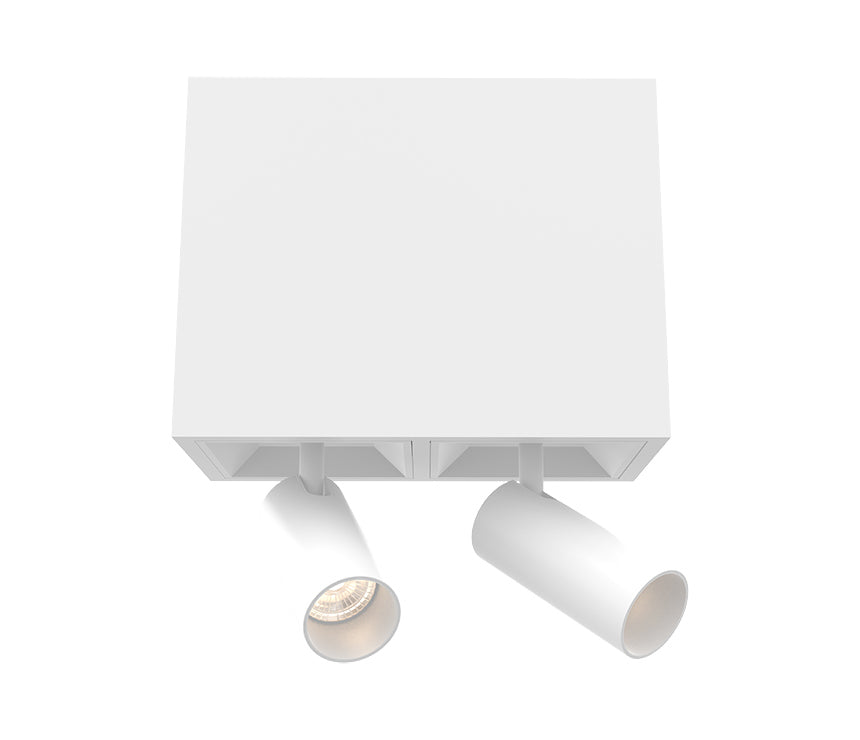 Bravo LED Flushmount in White