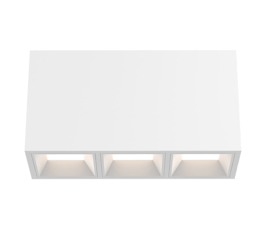 Bravo LED Flushmount in White
