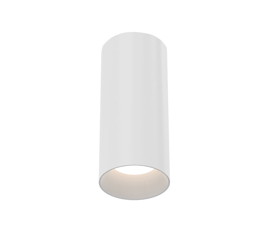 Whiskey LED Flushmount in White