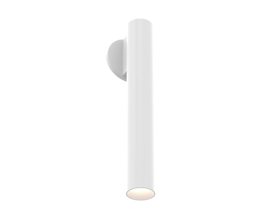 Whiskey LED Wall Mount in White