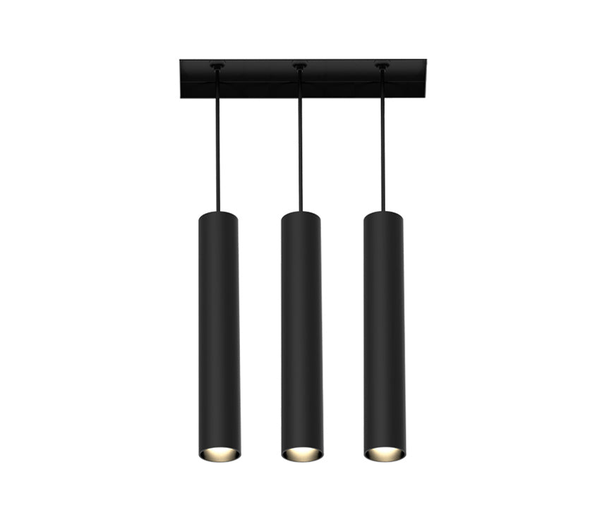 Tango LED Recessed Multiple in Black