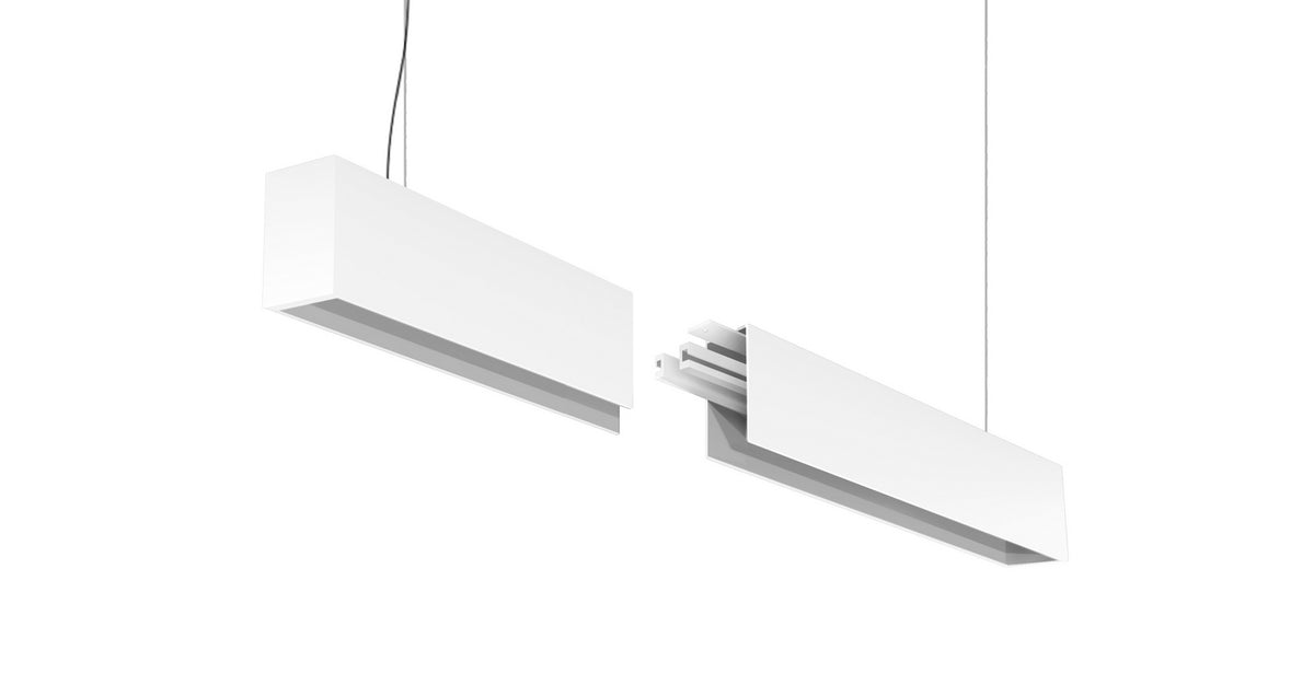 F55 LED Suspension Mount in White