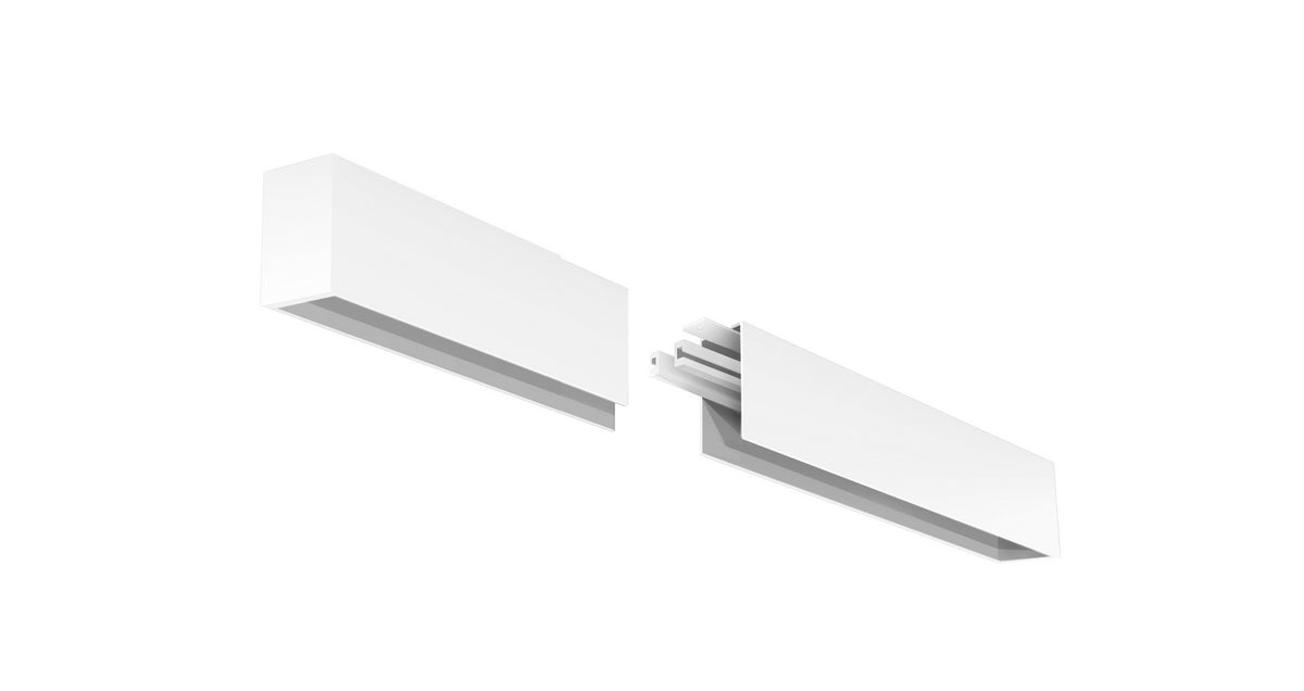 F55 LED Flushmount in White