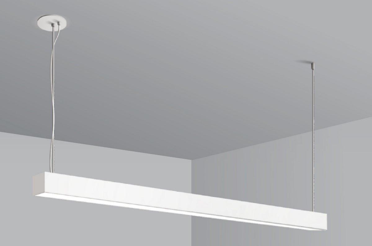 F55 LED Suspension Mount in White