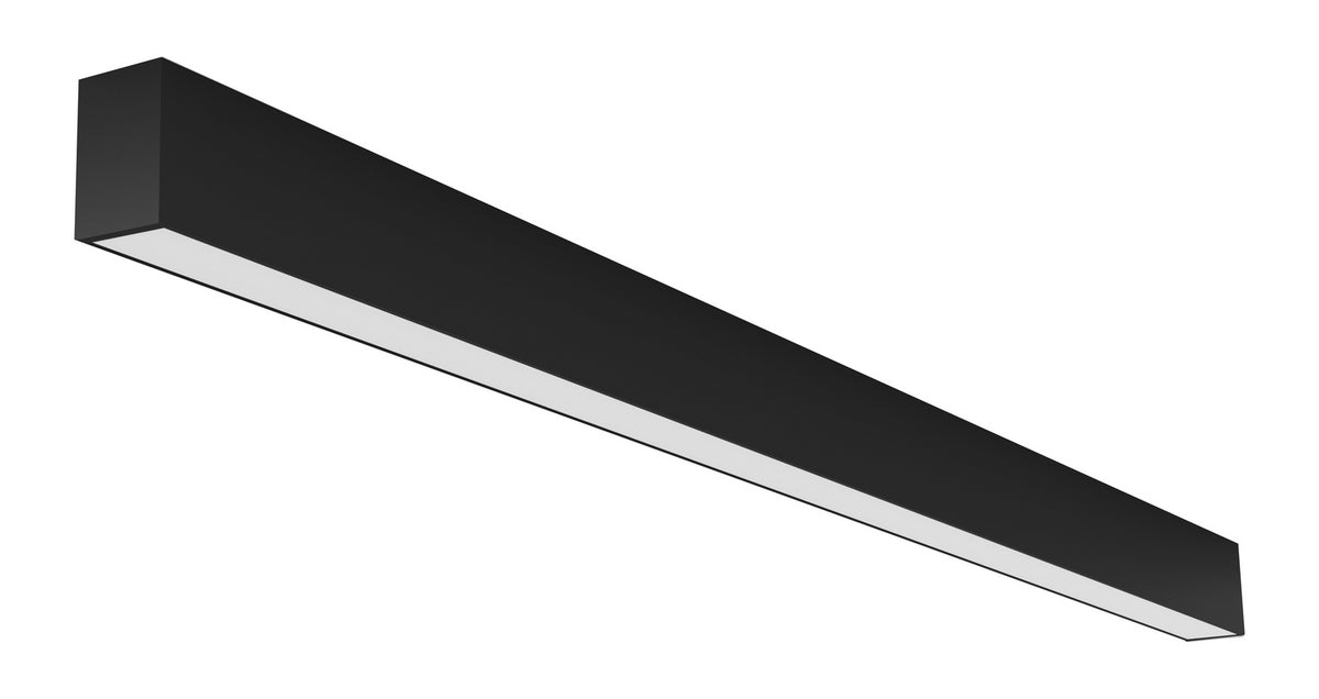 F55 LED Flushmount in Black